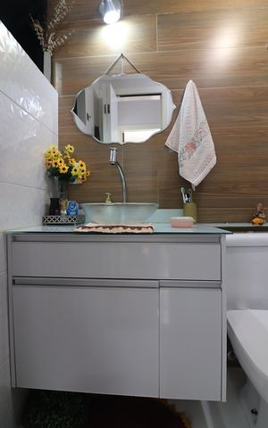 Apartamento à venda com 62m², 2 quartos e 1 vagaBanheiro Social