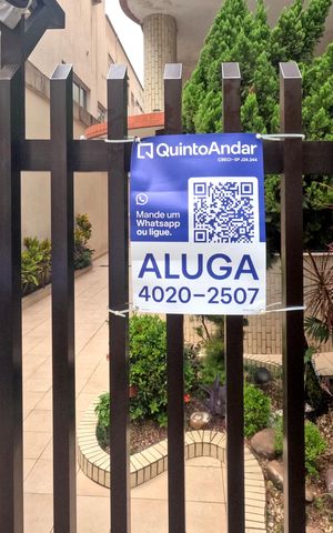 Studio para alugar com 37m², 1 quarto e 1 vagaFachada | Adesivo/Placa Quintoandar instalado (BYIK-372 50x60) 