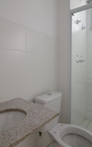 Apartamento para alugar com 50m², 2 quartos e 1 vagaBanheiro social