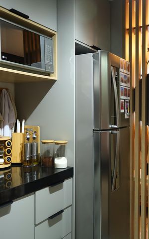 Apartamento à venda com 37m², 2 quartos e sem vagaCozinha