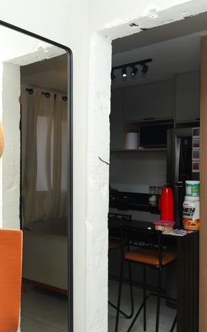 Apartamento à venda com 37m², 2 quartos e sem vagaQuarto 2 - Closet e escritório