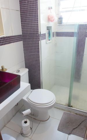 Apartamento à venda com 62m², 2 quartos e 1 vagaBanheiro