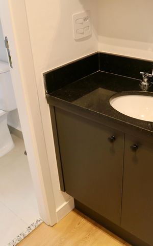 Apartamento para alugar com 32m², 1 quarto e sem vaga Apartamento para alugar com 32m², 1 quarto e sem vagaBanheiro