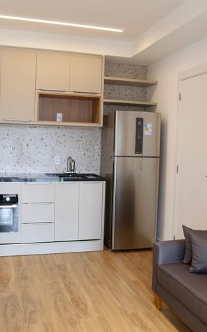 Apartamento para alugar com 32m², 1 quarto e sem vaga Apartamento para alugar com 32m², 1 quarto e sem vagaSala
