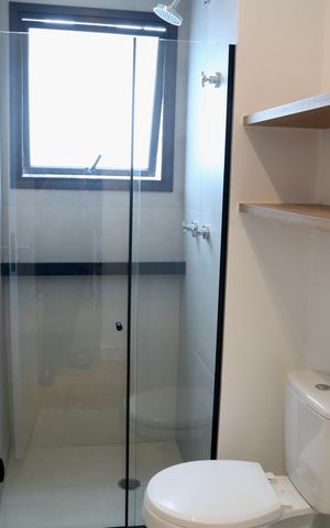 Apartamento para alugar com 32m², 1 quarto e sem vaga Apartamento para alugar com 32m², 1 quarto e sem vagaBanheiro