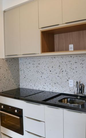 Apartamento para alugar com 32m², 1 quarto e sem vaga Apartamento para alugar com 32m², 1 quarto e sem vagaCozinha