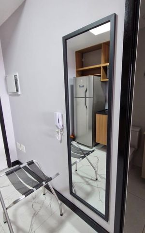 Studio para alugar com 27m², 1 quarto e sem vaga Studio para alugar com 27m², 1 quarto e sem vagaCozinha
