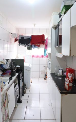 Apartamento à venda com 54m², 2 quartos e 1 vagaCozinha e Área de Serviço