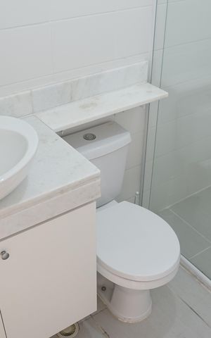 Apartamento para alugar com 55m², 2 quartos e 1 vagaBanheiro