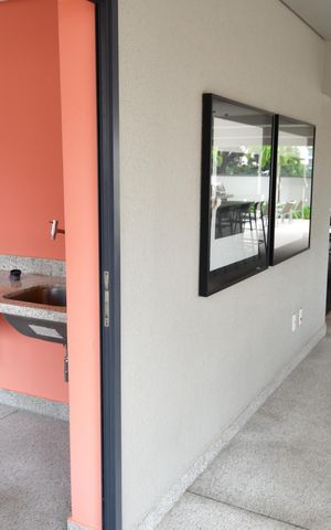 Studio à venda com 40m², 1 quarto e 1 vagaLavanderia