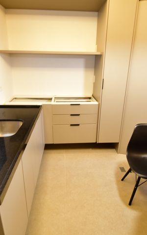 Studio à venda com 40m², 1 quarto e 1 vagaCozinha