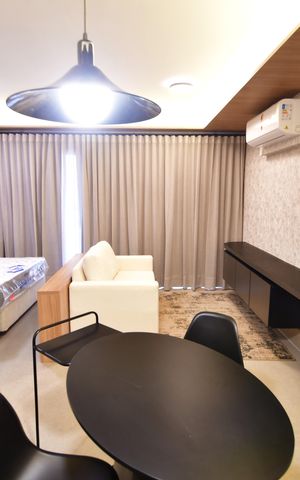 Studio à venda com 40m², 1 quarto e 1 vagaQuarto