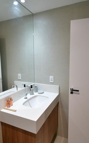 Studio à venda com 40m², 1 quarto e 1 vagaBanheiro