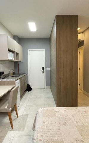 Studio à venda com 25m², 1 quarto e sem vaga