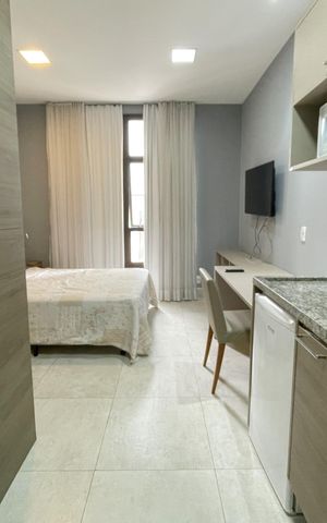 Studio à venda com 25m², 1 quarto e sem vaga