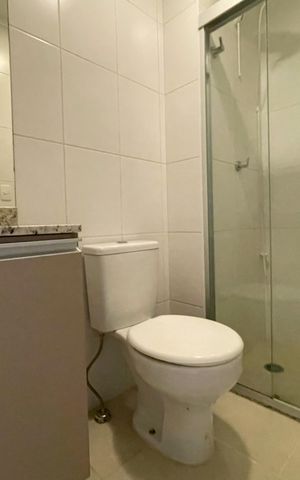 Studio à venda com 25m², 1 quarto e sem vaga