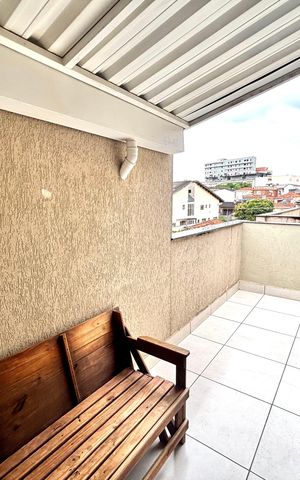 Apartamento à venda com 87m², 2 quartos e 1 vaga Apartamento à venda com 87m², 2 quartos e 1 vagaVaranda