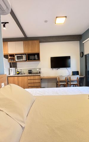 Studio à venda com 27m², 1 quarto e sem vagaStudio