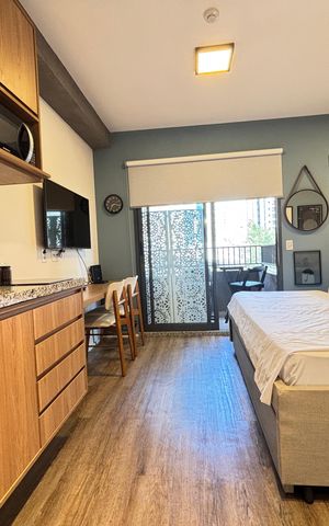 Studio à venda com 27m², 1 quarto e sem vagaStudio
