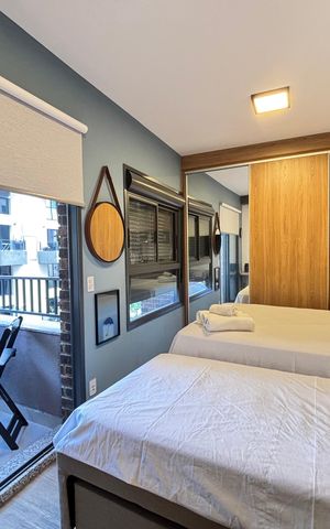Studio à venda com 27m², 1 quarto e sem vagaStudio