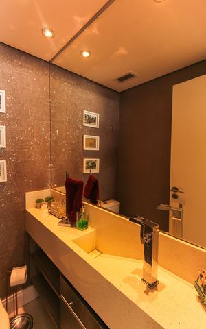 Apartamento à venda com 134m², 3 quartos e 2 vagasLavabo
