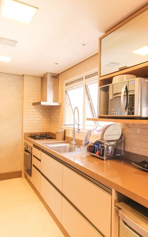 Apartamento à venda com 134m², 3 quartos e 2 vagasCozinha