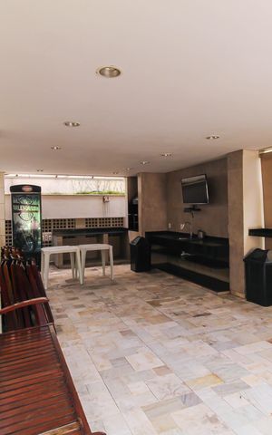 Apartamento à venda com 134m², 3 quartos e 2 vagasÁrea comum - Churrasqueira