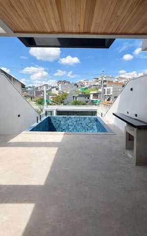Casa de condomínio à venda com 125m², 3 quartos e 2 vagas Casa de condomínio à venda com 125m², 3 quartos e 2 vagasÁrea externa