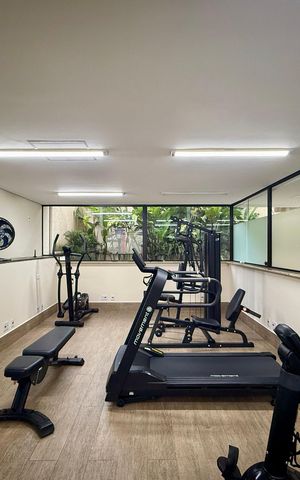 Apartamento à venda com 200m², 4 quartos e 3 vagas Apartamento à venda com 200m², 4 quartos e 3 vagasAcademia