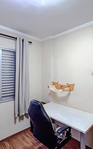 Apartamento à venda com 72m², 2 quartos e 1 vagaQuarto 2