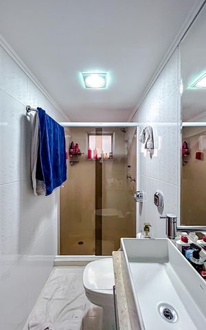 Apartamento à venda com 72m², 2 quartos e 1 vagaBanheiro