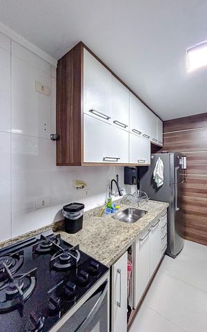 Apartamento à venda com 72m², 2 quartos e 1 vagaCozinha