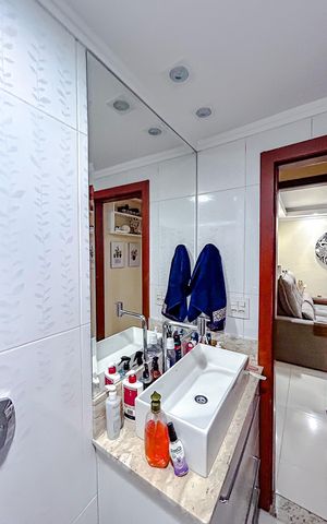 Apartamento à venda com 72m², 2 quartos e 1 vagaBanheiro