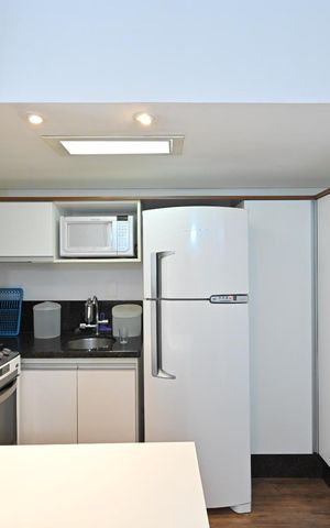 Studio para alugar com 24m², 1 quarto e sem vagaCozinha 