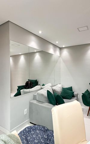 Apartamento à venda com 60m², 3 quartos e 1 vaga Apartamento à venda com 60m², 3 quartos e 1 vagaSala