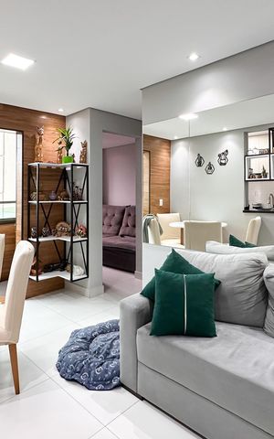 Apartamento à venda com 60m², 3 quartos e 1 vaga Apartamento à venda com 60m², 3 quartos e 1 vagaSala