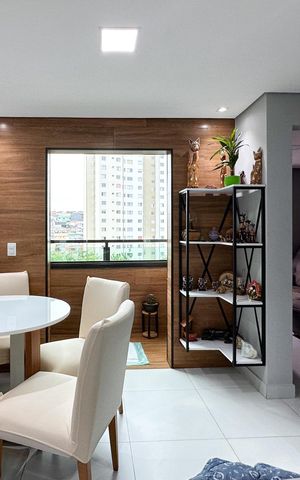 Apartamento à venda com 60m², 3 quartos e 1 vaga Apartamento à venda com 60m², 3 quartos e 1 vagaSala