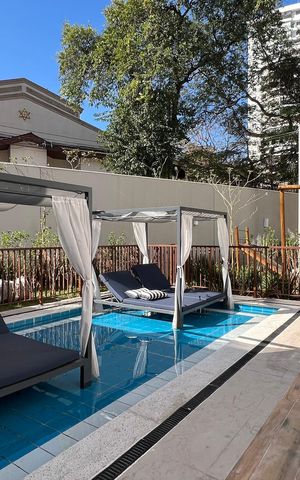 Studio para alugar com 26m², 1 quarto e sem vaga Studio para alugar com 26m², 1 quarto e sem vagaPiscina