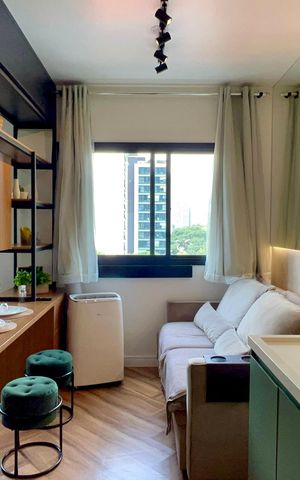 Studio para alugar com 26m², 1 quarto e sem vaga Studio para alugar com 26m², 1 quarto e sem vagaCozinha