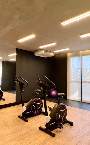 Studio para alugar com 26m², 1 quarto e sem vaga Studio para alugar com 26m², 1 quarto e sem vagaAcademia