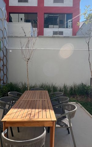 Studio para alugar com 26m², 1 quarto e sem vaga Studio para alugar com 26m², 1 quarto e sem vagaChurrasqueira