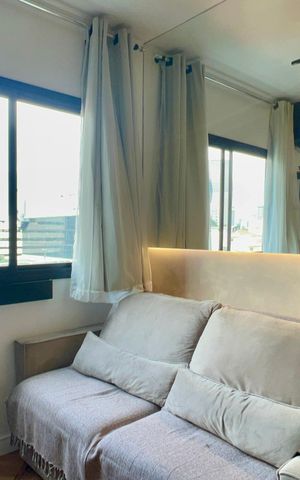 Studio para alugar com 26m², 1 quarto e sem vaga Studio para alugar com 26m², 1 quarto e sem vagaSala