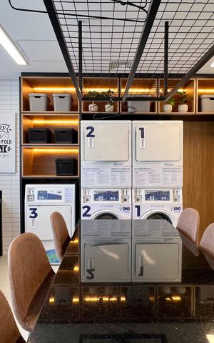 Studio para alugar com 26m², 1 quarto e sem vaga Studio para alugar com 26m², 1 quarto e sem vagaLavanderia