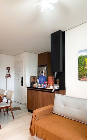 Apartamento à venda com 58m², 2 quartos e 2 vagas Apartamento à venda com 58m², 2 quartos e 2 vagasSala