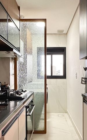 Apartamento à venda com 58m², 2 quartos e 2 vagas Apartamento à venda com 58m², 2 quartos e 2 vagasÁrea de Serviço