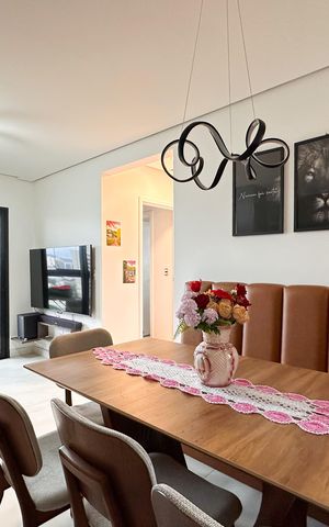 Apartamento à venda com 58m², 2 quartos e 2 vagas Apartamento à venda com 58m², 2 quartos e 2 vagasSala