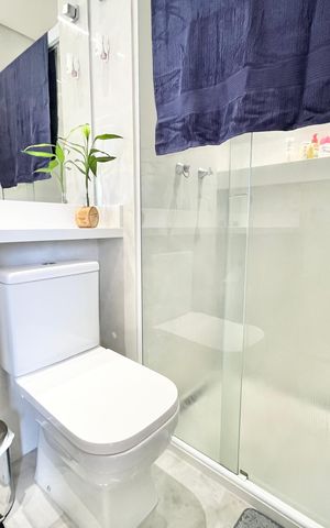 Apartamento à venda com 41m², 2 quartos e 1 vagaBanheiro