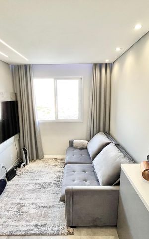 Apartamento à venda com 41m², 2 quartos e 1 vagaSala/Cozinha