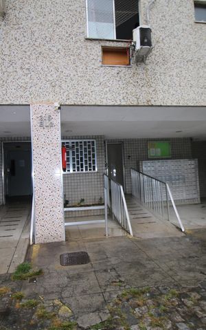 Apartamento à venda com 45m², 2 quartos e 1 vagaFachada e portaria
