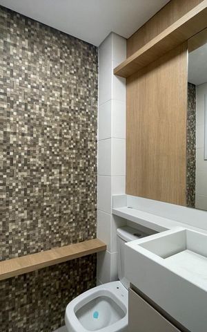 Apartamento à venda com 53m², 1 quarto e 1 vaga